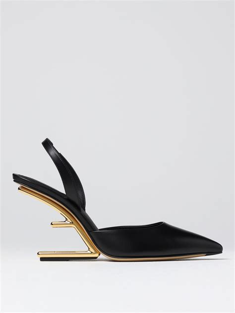 fendi women heels|fendi high heel slingback.